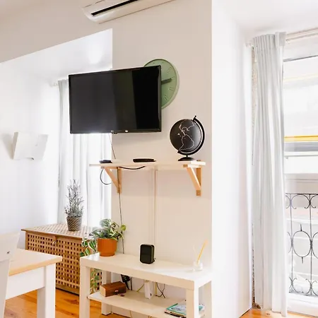Apartment Familiar - 2 Quartos - Ac - Proximo A Baixa-chiado Lisbon